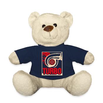 Mens Turbo Racing Car Parts Boost Turbo Lover - Teddy - French Navy - Vorne