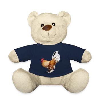 Cochins are one of the largest chicken breeds - Teddy Bear - french navy - Front