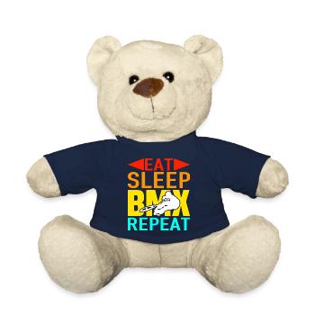 BMX,Sport,freestyle,roue, idée de cadeau - Nounours - bleu marine - Devant