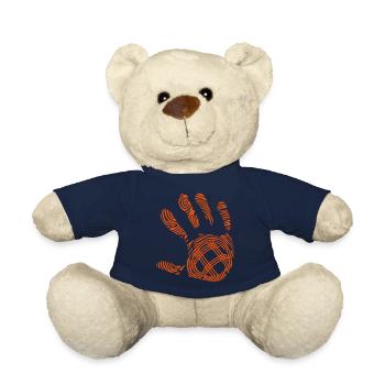 Petanque Handabdruck - Teddy - French Navy - Vorne