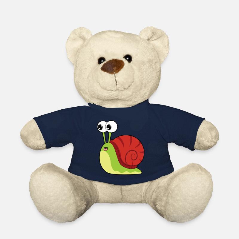 Escargot - Nounours - bleu marine
