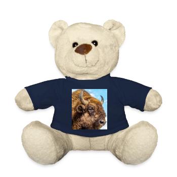Bison d’europe - Nounours - bleu marine - Devant