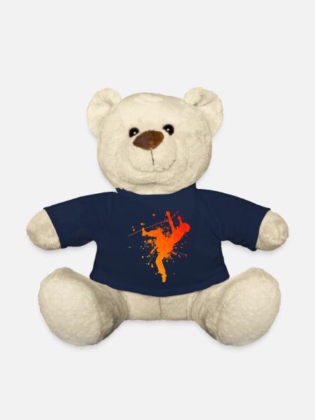 Boulder Men's Climbing Climbers Bouldering - Teddy Bear - french navy