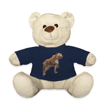Saber-toothed tiger - Teddy Bear - french navy - Front