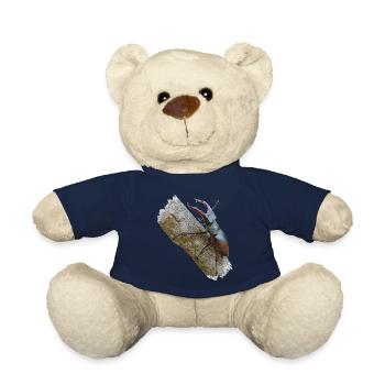 Der Hirschkäfer gehört zu den größten Käfern - Teddy - French Navy - Vorne