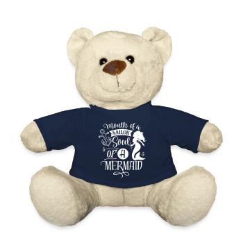 MERMAID D’EAU SEAWOMAN MERMAID MOTIF LAC - Nounours - bleu marine - Devant