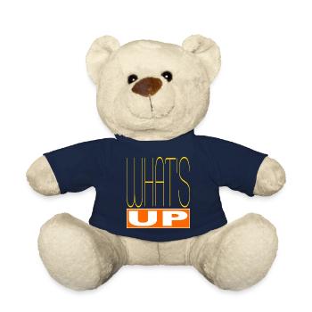 What's up - new design - Teddy Bear - french navy - Front
