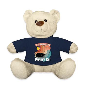 Pawlows Katze wenig bekannt Versagen Lustige Psychologie - Teddy - French Navy - Vorne