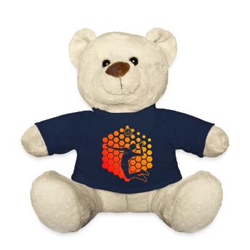 Men's Volleyball Beach Volley Volley - Teddy Bear - french navy - Front