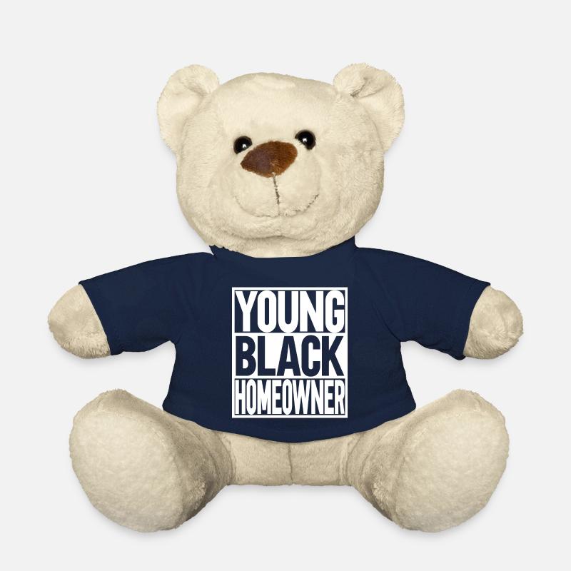 Jeune propriétaire noir - Nounours - bleu marine