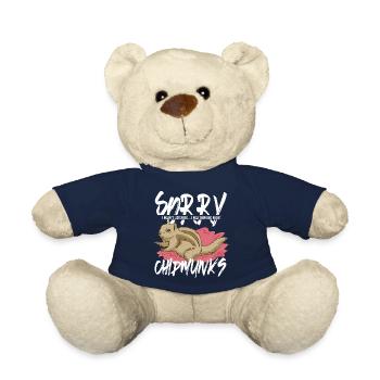 Cute Forest Animal Chipmunk Nature - Teddy Bear - french navy - Front