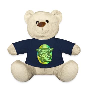 Young and Wild and Free - Handstyle - Teddy - French Navy - Vorne