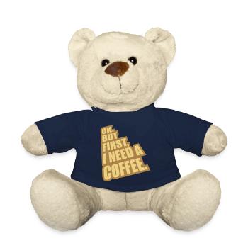 Fist I need Coffee - Teddy - French Navy - Vorne