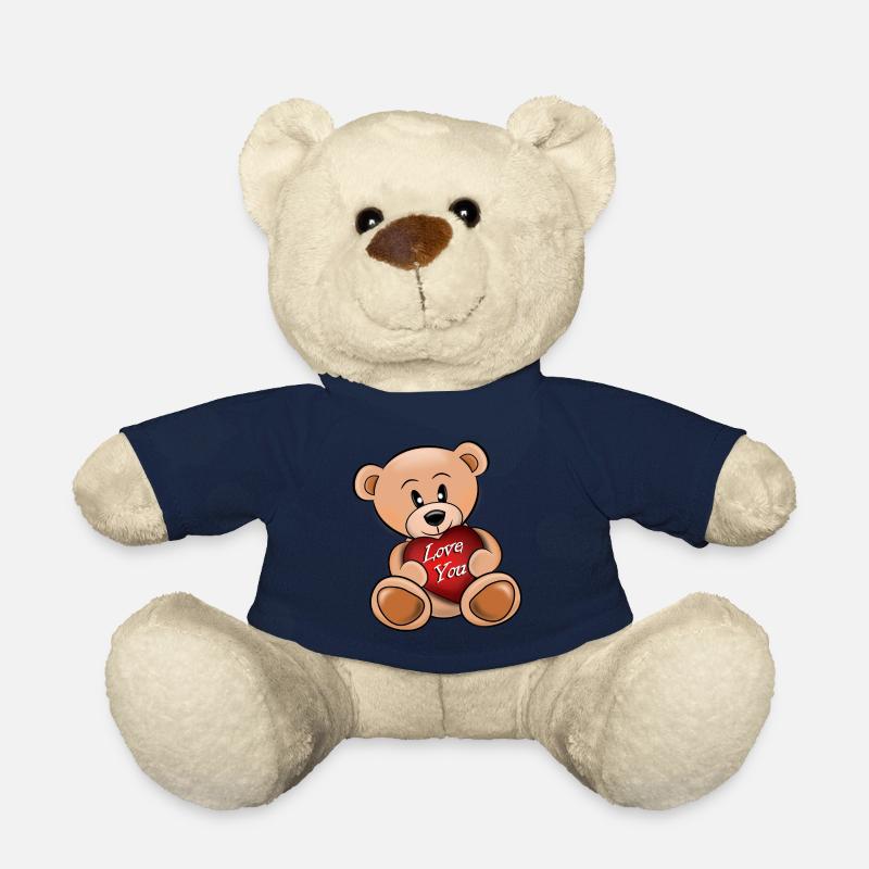 Der Teddybär liebt dich - Teddy - French Navy