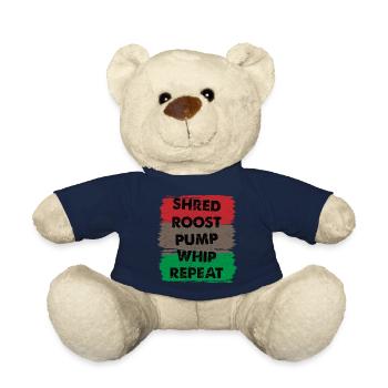 Mountain Bike - Shred Roost Pump Whip Repeat - Teddy Bear - french navy - Front