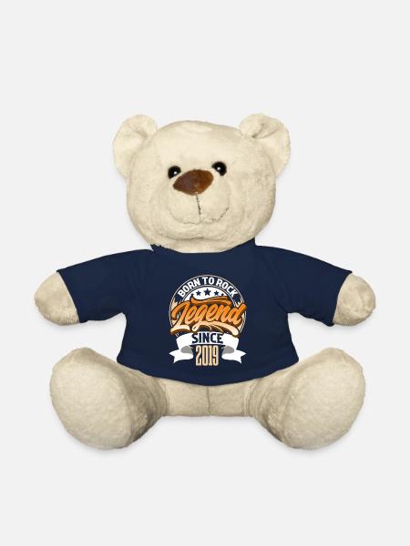 2019 Geburtsjahr Geburtstag Legende Born To Rock - Teddy - French Navy