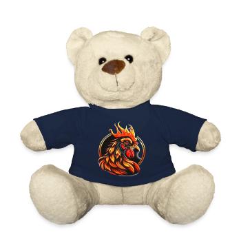Logo du Coq de Feu - Nounours - bleu marine - Devant