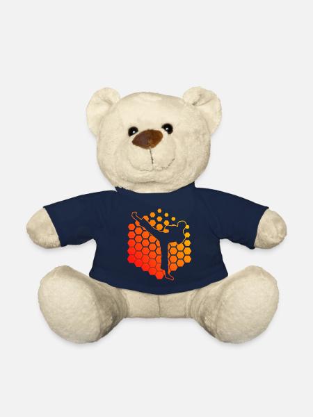 Men's Kickboxing Kickboxing Kickboxer Kickboxing - Teddy Bear - french navy