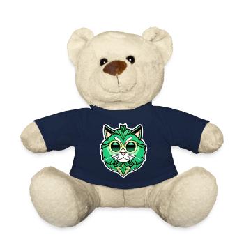 Süßer kleiner Katzenkopf - Teddy - French Navy - Vorne