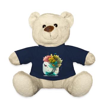 La forêt miniature - Nounours - bleu marine - Devant