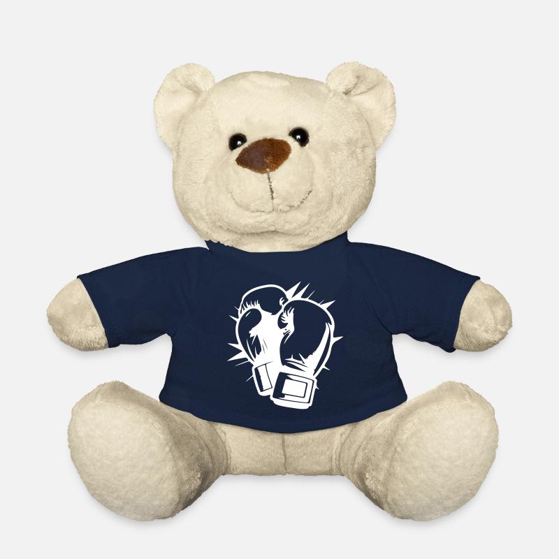 Boxhandschuhe Symbol Boxen Boxing - Teddy - French Navy