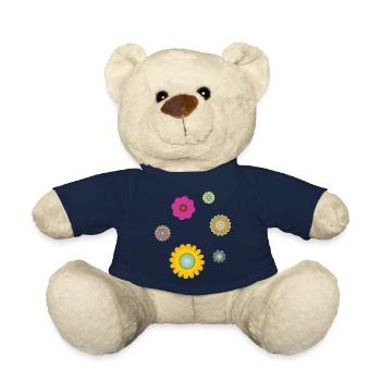 flower power - Teddy - French Navy - Vorne