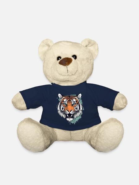 Tigre - Nounours - bleu marine
