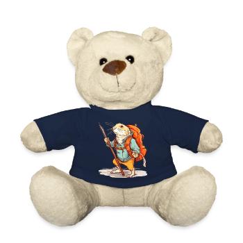 Le rat-taupe errant dans la nature - Nounours - bleu marine - Devant