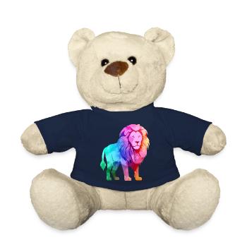 Ero the proud lion - Teddy Bear - french navy - Front