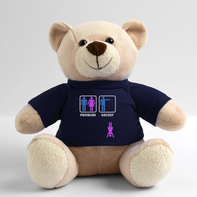Problem gelöst | lustige Sprüche, Sarkasmus Teddy