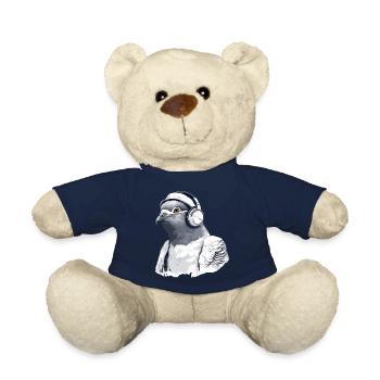 Zaki, die audiophile Taube - Teddy - French Navy - Vorne