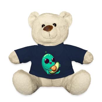 Sweet Alien Avocado: Guitariste guitare - Nounours - bleu marine - Devant