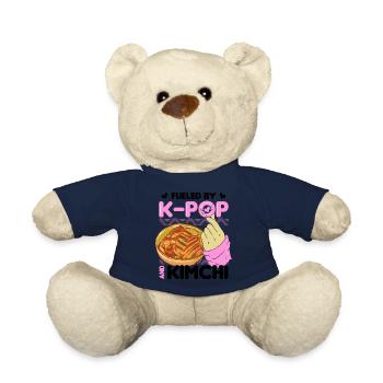 Kimchi Liebhaber Koreanische Küche Essen Geschenke - Teddy - French Navy - Vorne