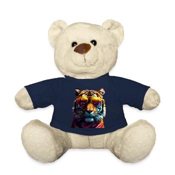 Tiger Sunglasses - Teddy Bear - french navy - Front