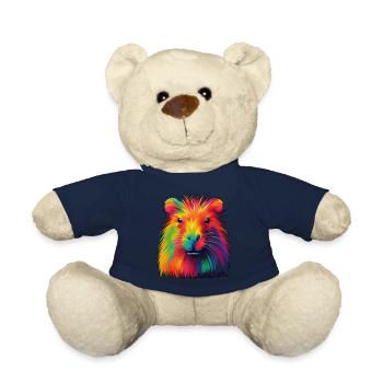 Capybara - Teddy Bear - french navy - Front