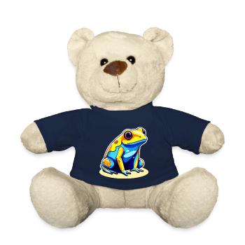 Pfeilgiftfrosch Frosch Zeichnung - Teddy - French Navy - Vorne