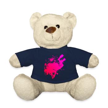Diving Diver Women's Diving Scuba Diving - Teddy Bear - french navy - Front