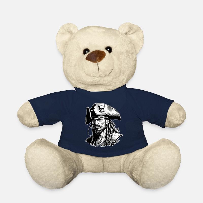 Pirate, Pirate Motif - Teddy Bear - french navy