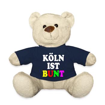 Köln ist bunt - Teddy - French Navy - Vorne