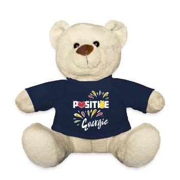 Positive Energie - Optimismus - Positivität - Teddy - French Navy - Vorne