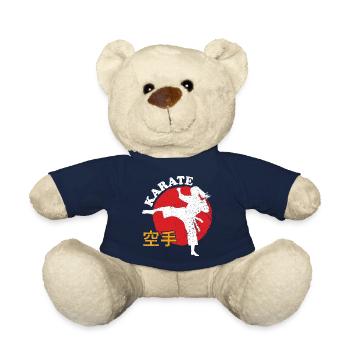 Karate-Mädchen - Teddy - French Navy - Vorne
