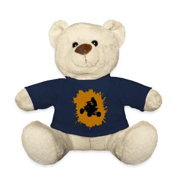 quad driver klecks - Teddy - French Navy - Vorne