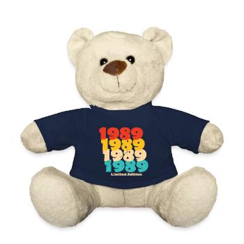 1989: Limited Edition - 35th Anniversary - Teddy Bear - french navy - Front
