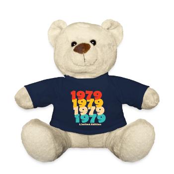 1979: Limited Edition - 45th Anniversary - Teddy Bear - french navy - Front