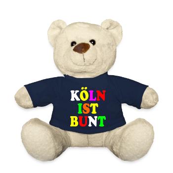 Köln ist bunt - Teddy - French Navy - Vorne