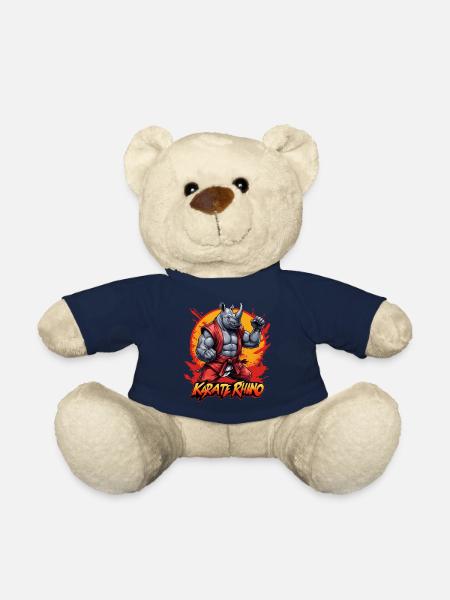 Karaté Rhinocéros - Nounours - bleu marine