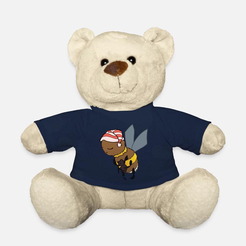 Baby-Hummel schlafend - Teddy - French Navy
