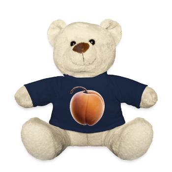 Aprikose Frucht Geschenk - Teddy - French Navy - Vorne