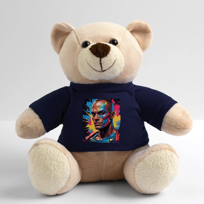 Porträt eines Sci-Fi-Superhelden Teddy