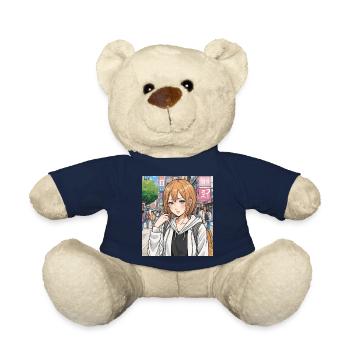Anime-Figur auf der Straße der Stadt - Teddy - French Navy - Vorne